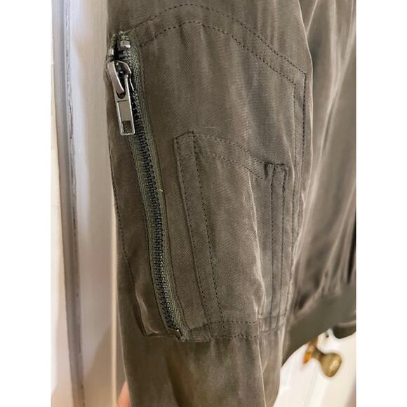 Rails Ace Military Bomber Patches Jacket - West Coast style- Sz XS - Picture 10 of 11